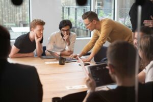 focus business meeting